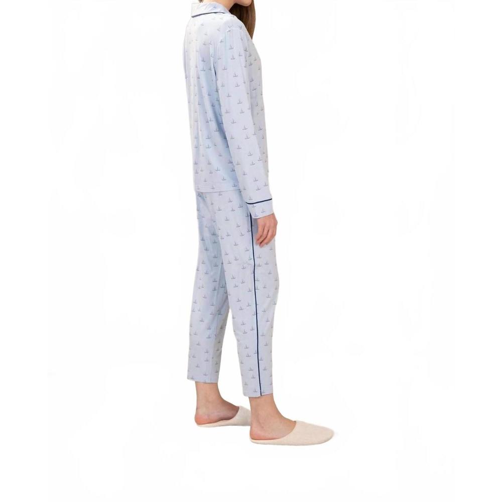 NEW ASPEN DREAM ocean dreaming bamboo pajama set in boats